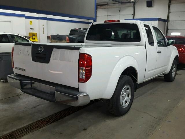 1N6BD0CT0CN700494 - 2012 NISSAN FRONTIER S WHITE photo 4