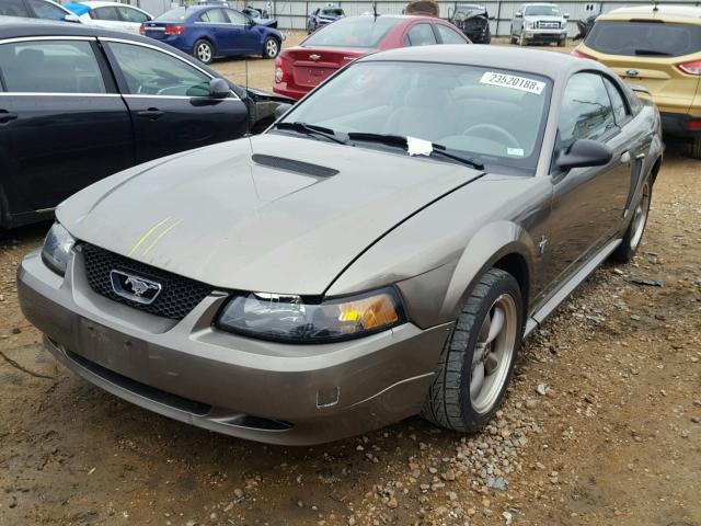 1FAFP40441F261507 - 2001 FORD MUSTANG GRAY photo 2