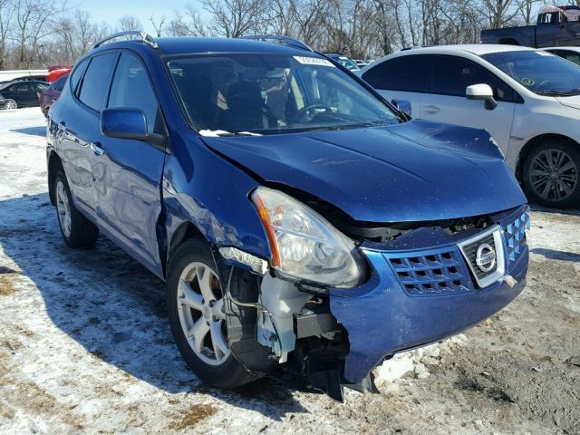 JN8AS5MT2AW003632 - 2010 NISSAN ROGUE S BLUE photo 1