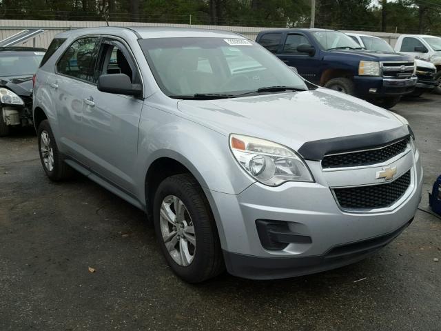 2GNALBEC1B1306861 - 2011 CHEVROLET EQUINOX LS SILVER photo 1