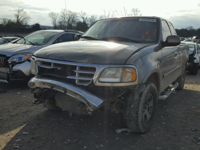 1FTRX18WX2NA28654 - 2002 FORD F150 BROWN photo 2