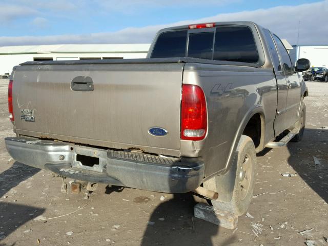 1FTRX18WX2NA28654 - 2002 FORD F150 BROWN photo 4