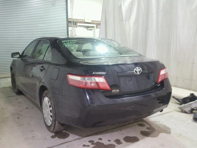 4T1BE46K87U073058 - 2007 TOYOTA CAMRY NEW BLACK photo 3