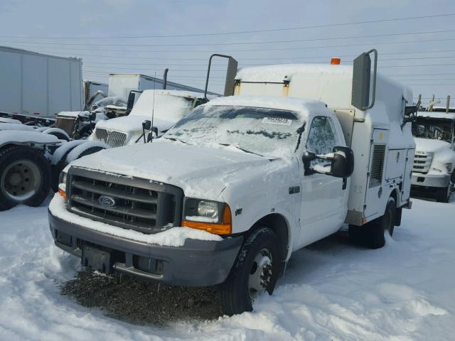 1FDWF36LXXED51535 - 1999 FORD F350 SUPER WHITE photo 2