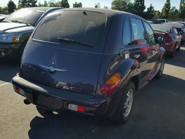 3C4FY48B64T258600 - 2004 CHRYSLER PT CRUISER PURPLE photo 4