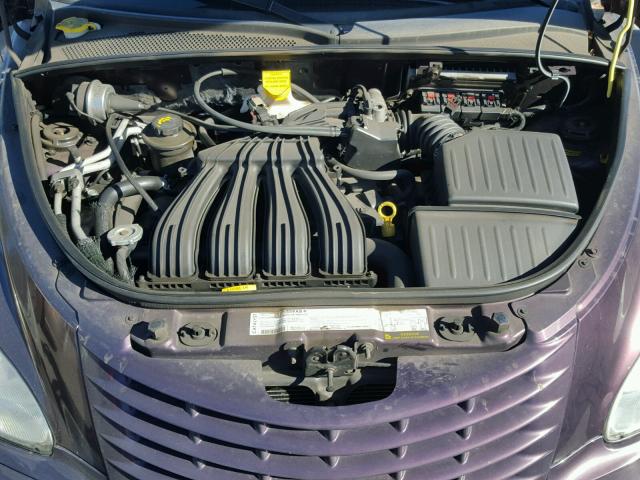 3C4FY48B64T258600 - 2004 CHRYSLER PT CRUISER PURPLE photo 7