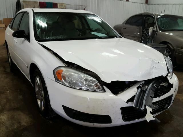 2G1WC581069102434 - 2006 CHEVROLET IMPALA LT WHITE photo 1