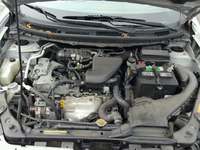 JN8AS58V39W445455 - 2009 NISSAN ROGUE S SILVER photo 7