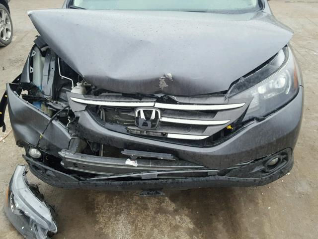 2HKRM3H52DH518861 - 2013 HONDA CR-V EX GRAY photo 7