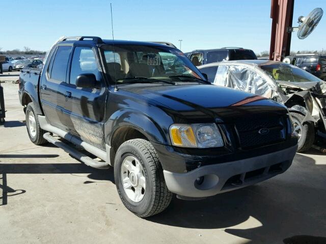 1FMZU77E61UC34123 - 2001 FORD EXPLORER S BLACK photo 1