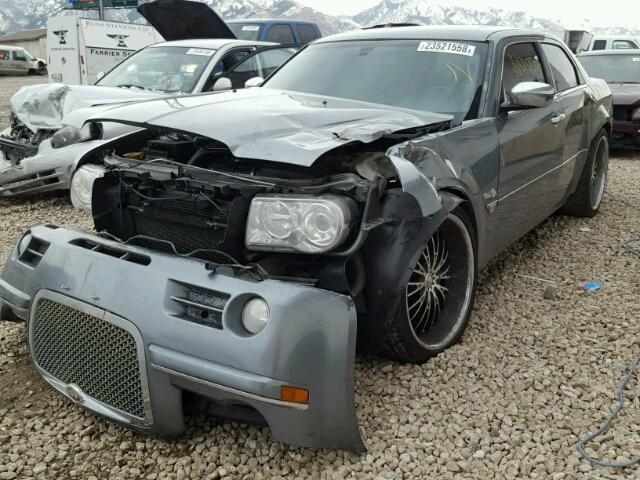 2C3KA63H56H244035 - 2006 CHRYSLER 300C BLUE photo 2