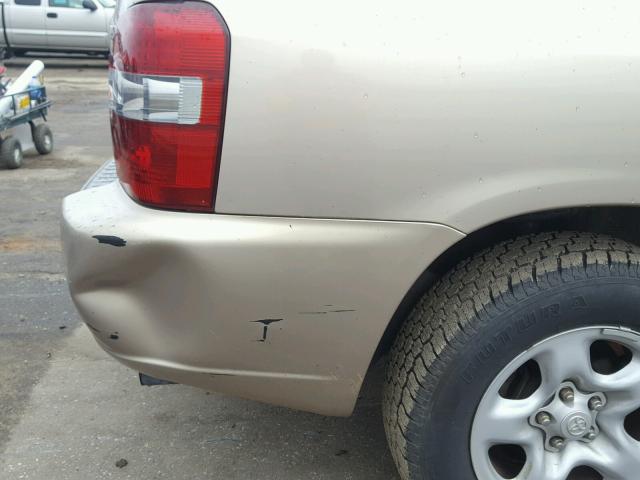 JTEGD21AX60149185 - 2006 TOYOTA HIGHLANDER BEIGE photo 9