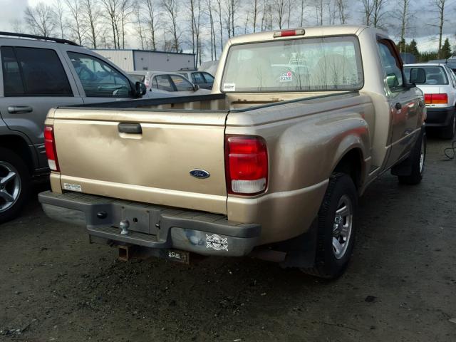 1FTYR10C0YPC16653 - 2000 FORD RANGER GOLD photo 4