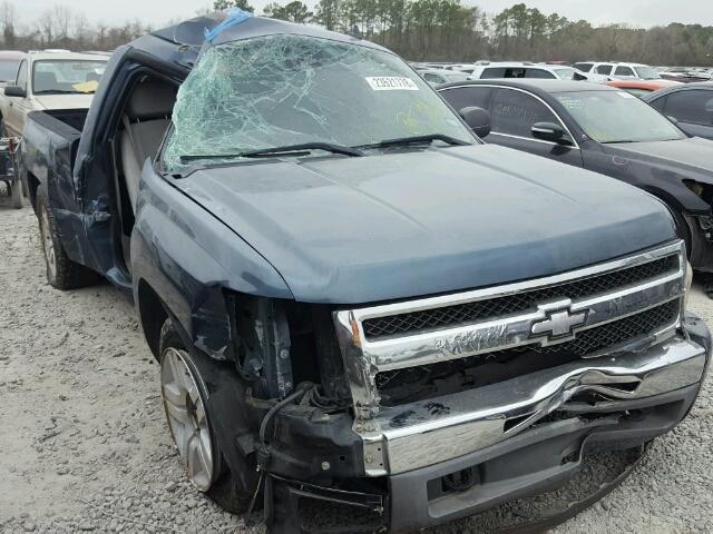 1GCEC14C18Z112580 - 2008 CHEVROLET SILVERADO BLUE photo 1