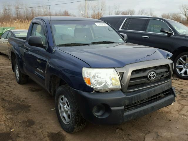 5TENX22N46Z239419 - 2006 TOYOTA TACOMA BLUE photo 1