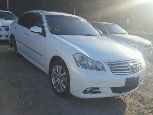 JNKAY01F88M656188 - 2008 INFINITI M35 BASE WHITE photo 1