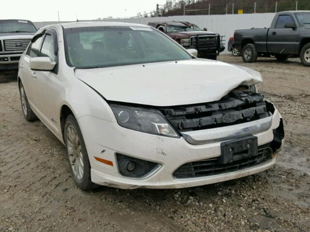 3FADP0L31AR134476 - 2010 FORD FUSION HYB WHITE photo 1