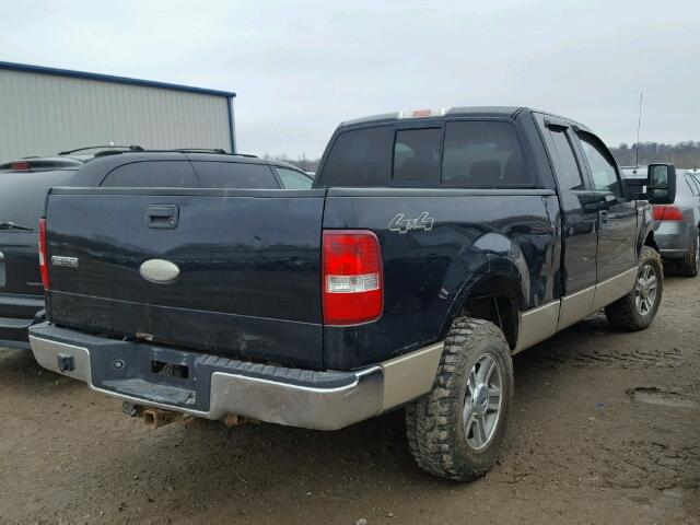 1FTPX14V17FB36764 - 2007 FORD F150 BLACK photo 4