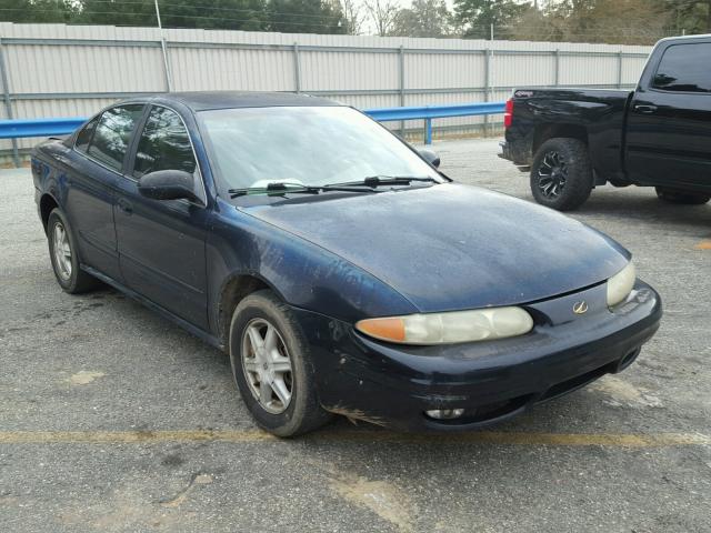 1G3NL52E52C179298 - 2002 OLDSMOBILE ALERO GL BLACK photo 1