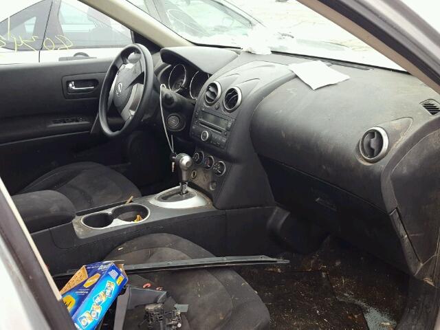 JN8AS58V19W188506 - 2009 NISSAN ROGUE S SILVER photo 5