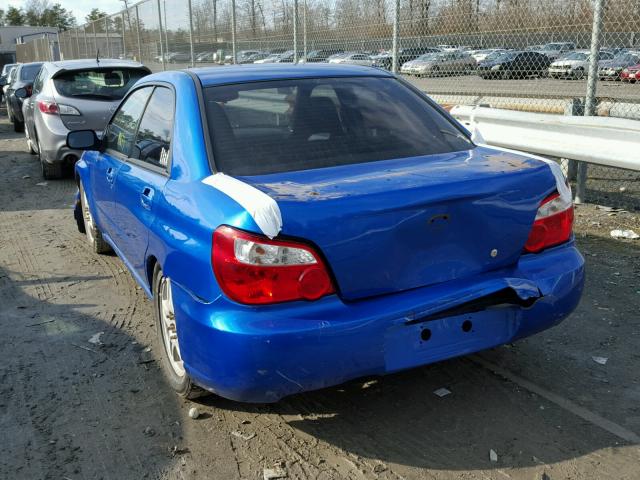 JF1GD29695G500474 - 2005 SUBARU IMPREZA WR BLUE photo 3