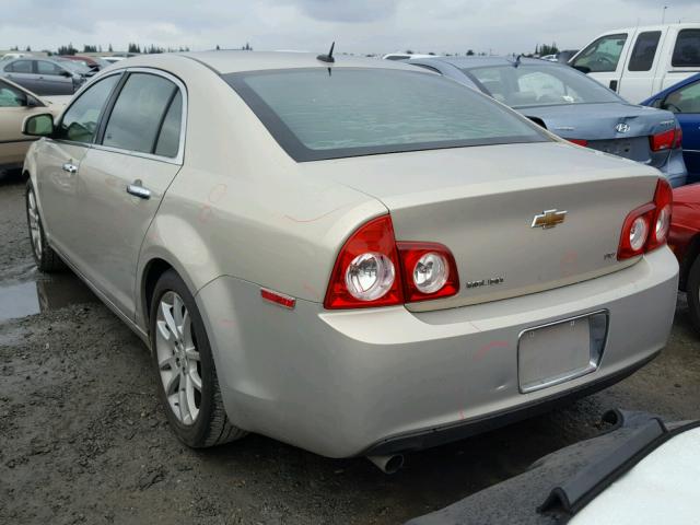 1G1ZK57B79F182658 - 2009 CHEVROLET MALIBU LTZ TAN photo 3