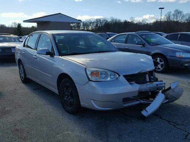 1G1ZT58N68F106076 - 2008 CHEVROLET MALIBU LT SILVER photo 1