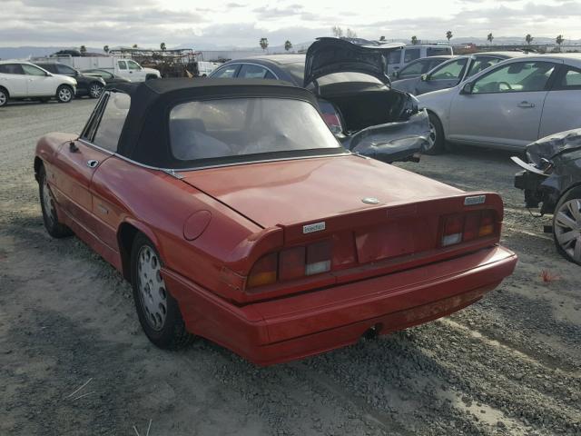 ZARBA5414G1040095 - 1986 ALFA ROMEO VELOCE 200 RED photo 3