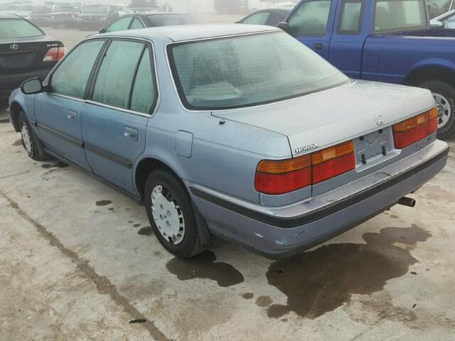 JHMCB7650LC047081 - 1990 HONDA ACCORD LX BLUE photo 3