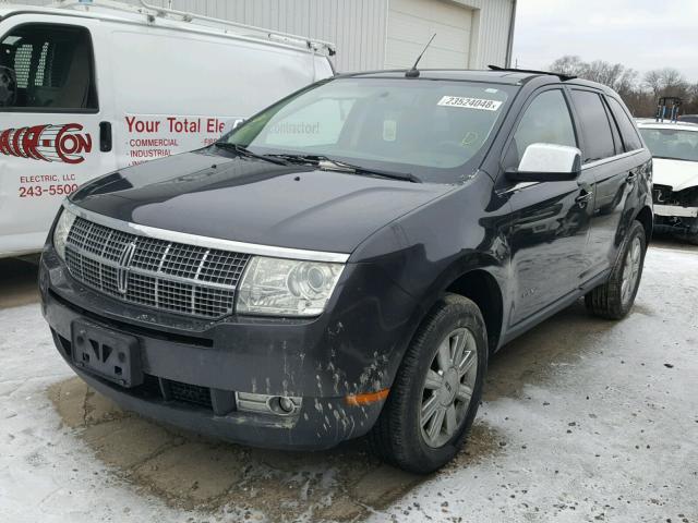 2LMDU88C97BJ29110 - 2007 LINCOLN MKX GRAY photo 2