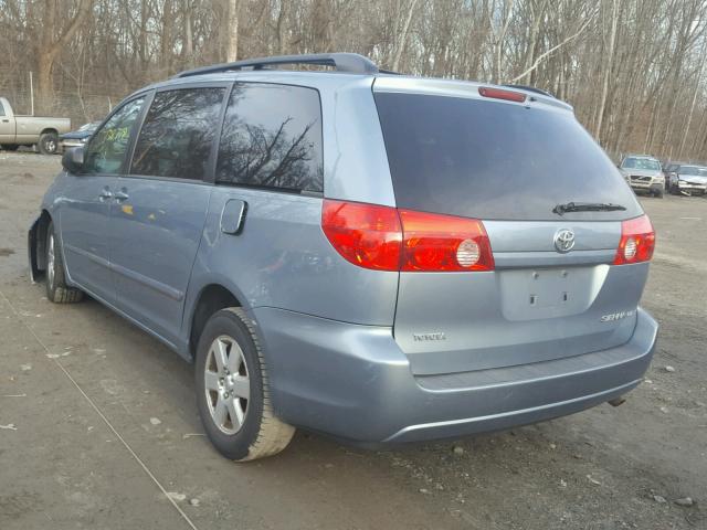 5TDKK4CC7AS334010 - 2010 TOYOTA SIENNA CE BLUE photo 3