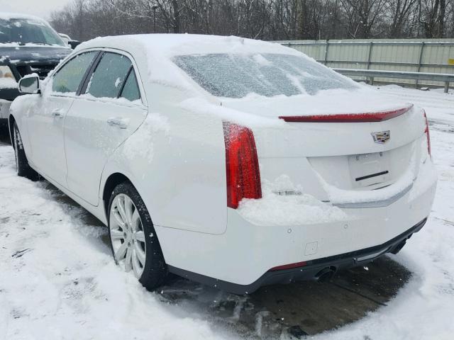 1G6AH5SX6F0104668 - 2015 CADILLAC ATS LUXURY WHITE photo 3