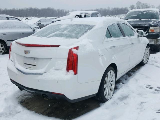 1G6AH5SX6F0104668 - 2015 CADILLAC ATS LUXURY WHITE photo 4