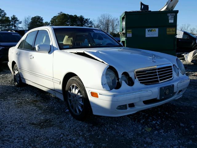 WDBJF65J51B336643 - 2001 MERCEDES-BENZ E 320 WHITE photo 1