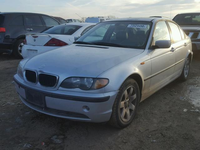 WBAEV33404KR28759 - 2004 BMW 325 I SILVER photo 2