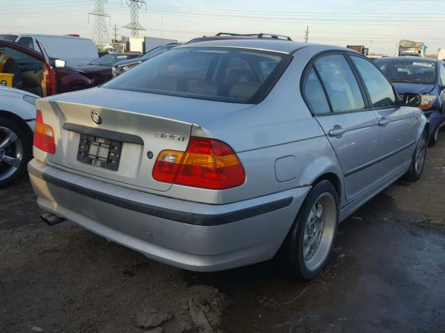 WBAEV33404KR28759 - 2004 BMW 325 I SILVER photo 4