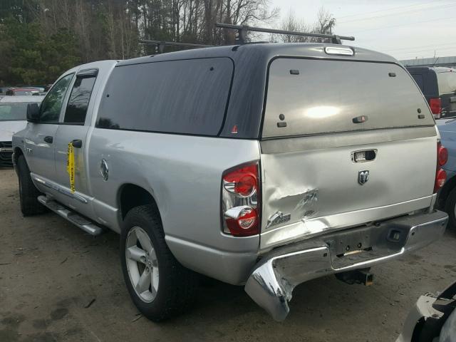 1D7HA18288S523445 - 2008 DODGE RAM 1500 S SILVER photo 3