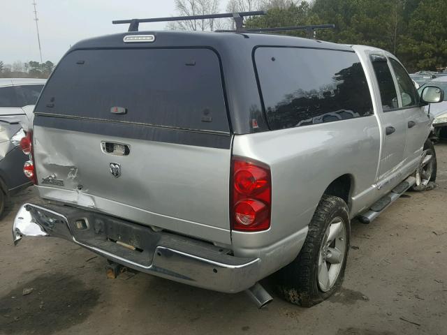 1D7HA18288S523445 - 2008 DODGE RAM 1500 S SILVER photo 4