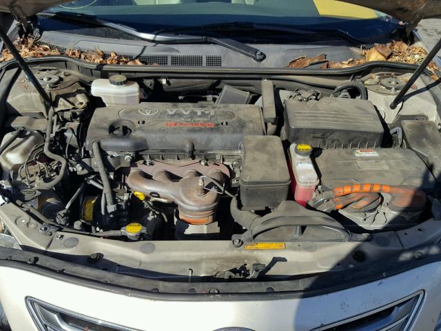 JTNBB46K673028845 - 2007 TOYOTA CAMRY NEW GOLD photo 7