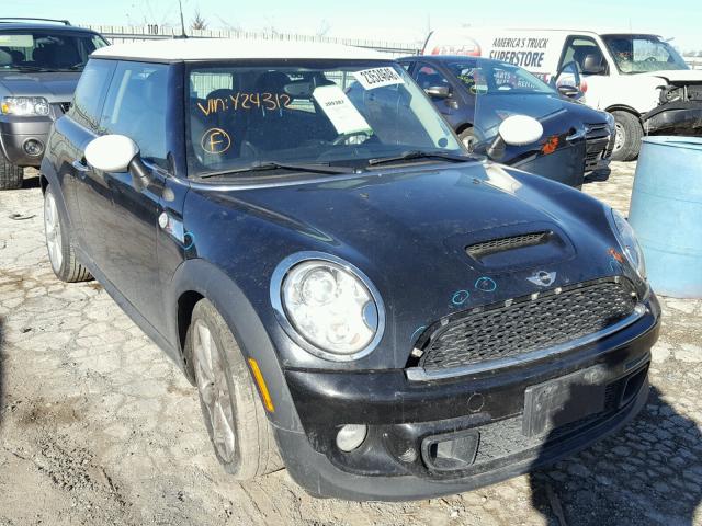 WMWSV3C54BTY24312 - 2011 MINI COOPER S BLACK photo 1