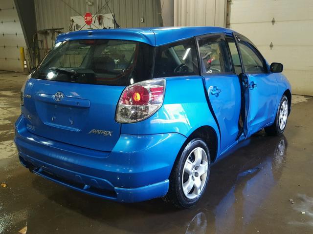 2T1KR32E57C670717 - 2007 TOYOTA COROLLA MA BLUE photo 4