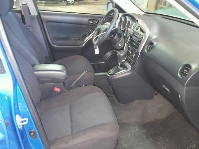 2T1KR32E57C670717 - 2007 TOYOTA COROLLA MA BLUE photo 5