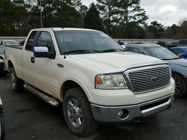 1FTPX14V18FB90647 - 2008 FORD F150 WHITE photo 1