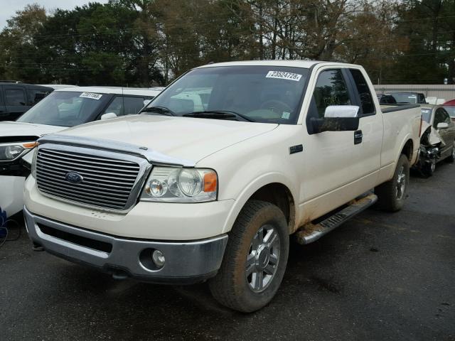 1FTPX14V18FB90647 - 2008 FORD F150 WHITE photo 2