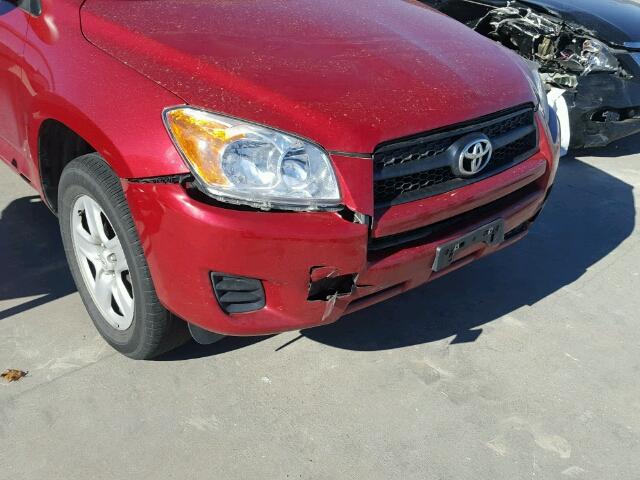 2T3BF4DV9AW038294 - 2010 TOYOTA RAV4 RED photo 9