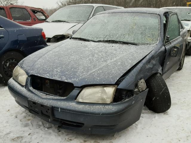 1YVGF22C615216160 - 2001 MAZDA 626 ES GREEN photo 2