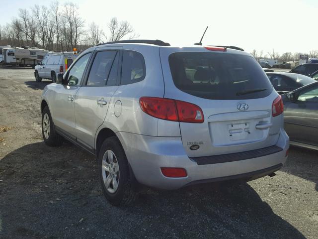 5NMSG13D09H242714 - 2009 HYUNDAI SANTA FE G 银色 照片 3