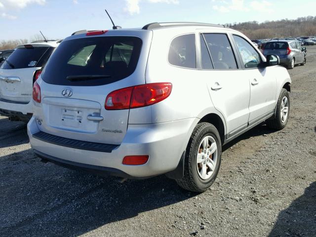 5NMSG13D09H242714 - 2009 HYUNDAI SANTA FE G 银色 照片 4