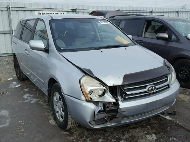 KNDMB233476157325 - 2007 KIA SEDONA EX SILVER photo 1