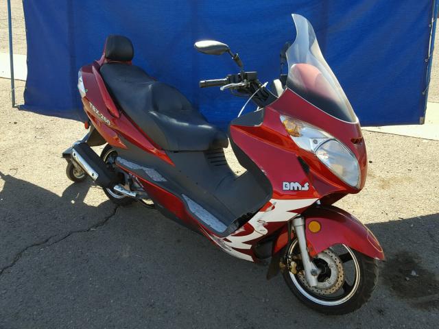 L45THNDK188952212 - 2008 SCOO SCOOTER RED photo 1